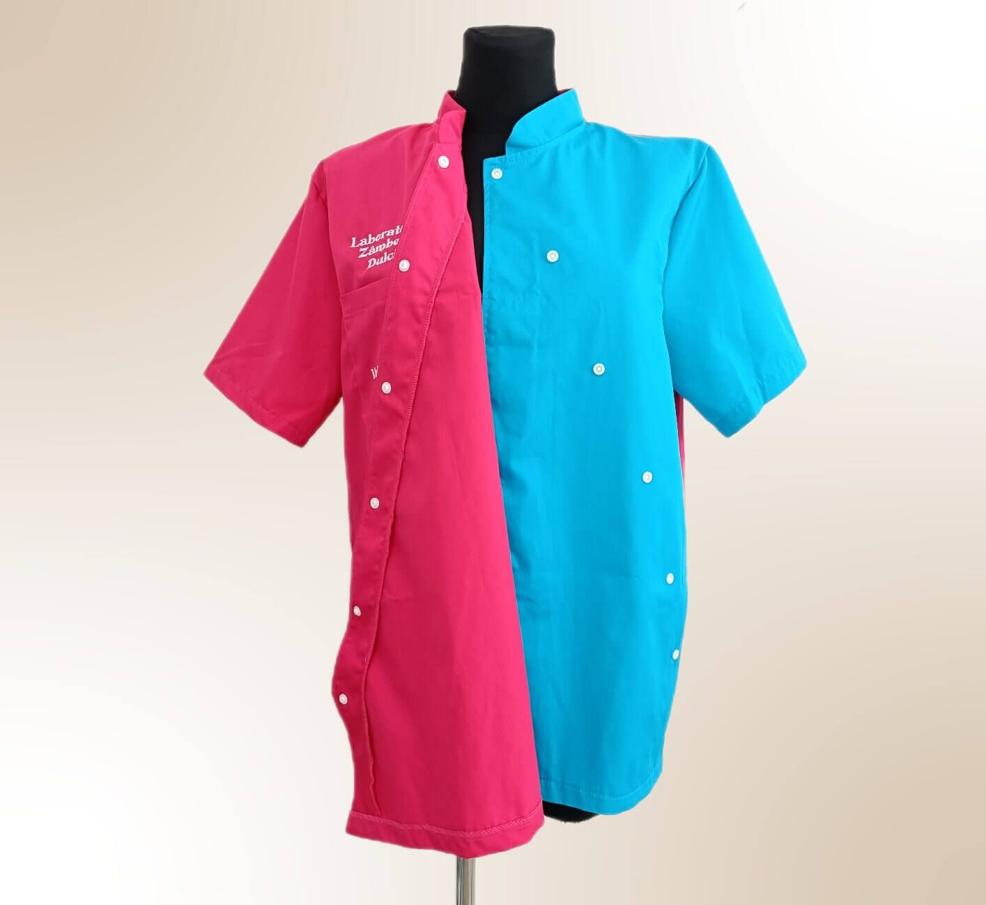 UNIFORMĂ BUCĂTAR BICOLOR, UNISEX - imagine 5