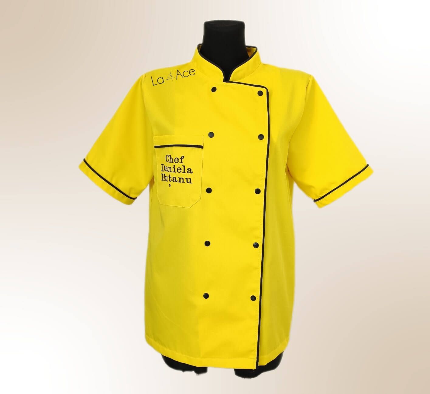 TUNICĂ BUCĂTAR, MÂNECĂ SCURTĂ, DAMĂ