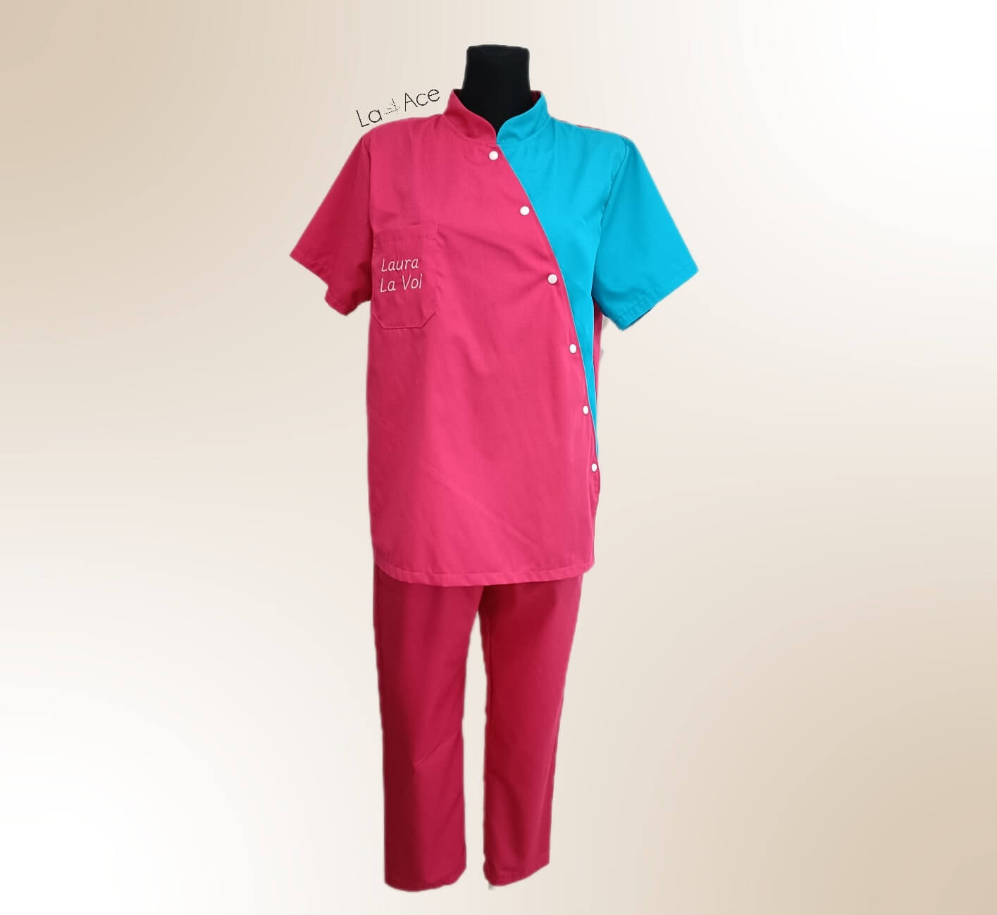 UNIFORMĂ BUCĂTAR BICOLOR, UNISEX